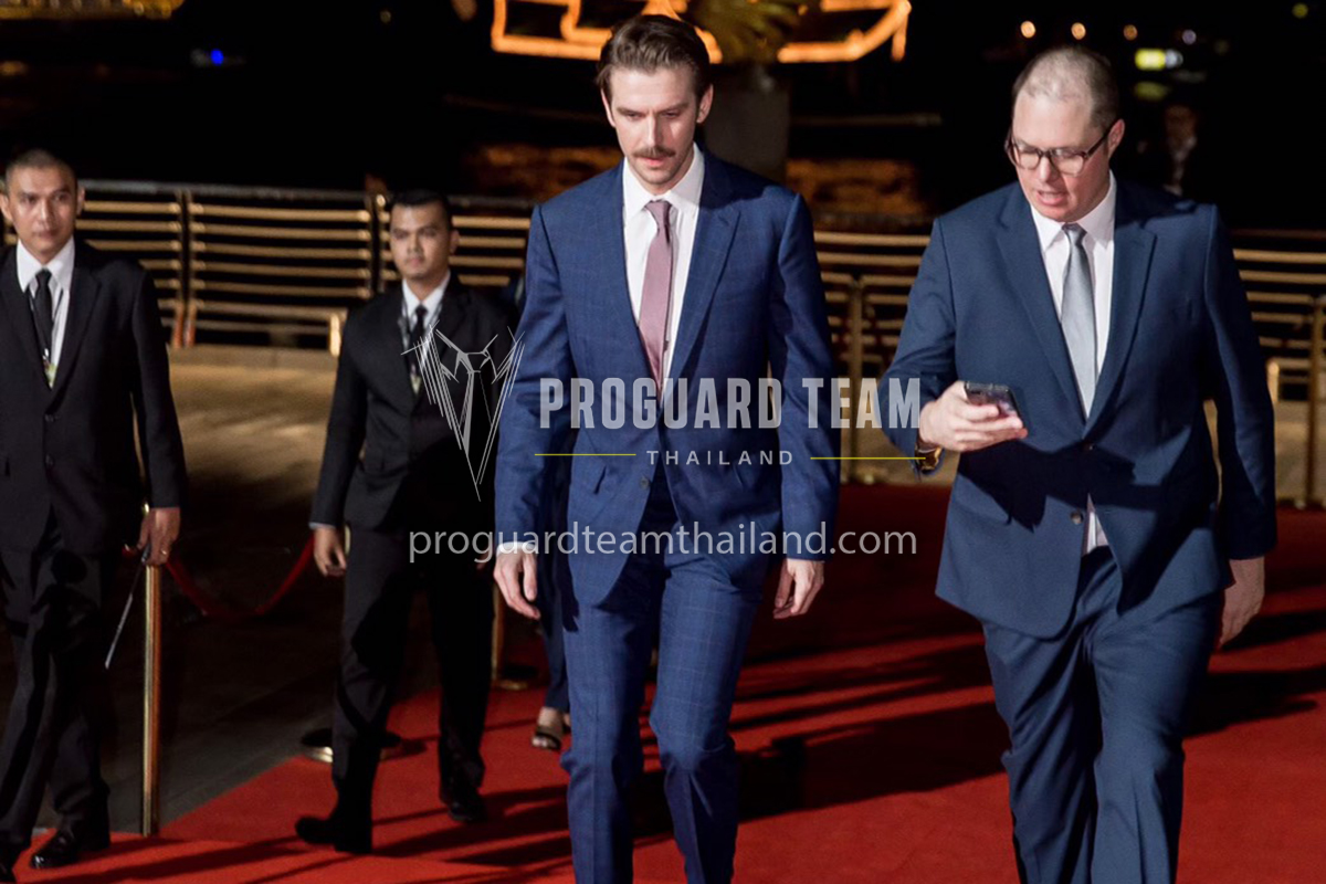 จัดทีมรักษาความปลอดภัยศิลปิน ชื่อดังระดับโลก ในงานเปิดตัวห้างสรรพสินค้า ICon Siam
