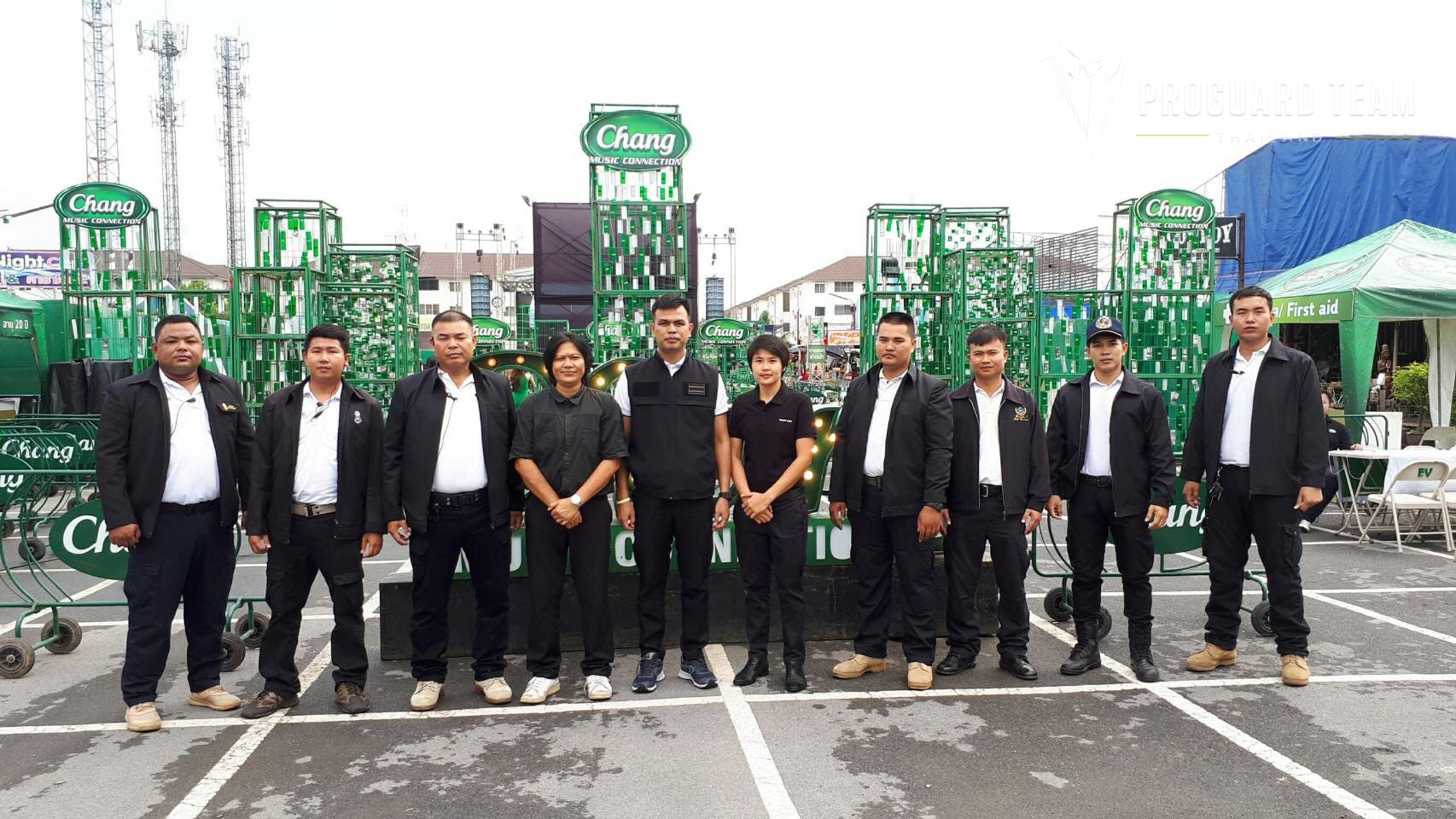 Event securiy “Chang Music Connection” May-July 2017